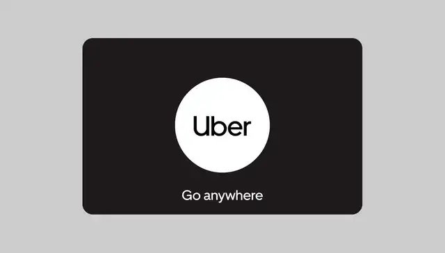 Gift Card Uber: Cartão Presente R$25